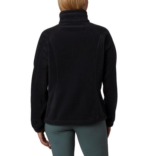 Columbia Benton Springs Fleece Jacket Black For Women's NZ48916 New Zealand